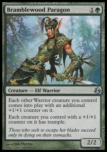 Mtg bramblewood paragon played - paragon,