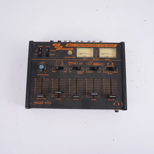 Sound city mixer stereo - sound,