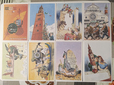 serie completa 8 cartoline 72