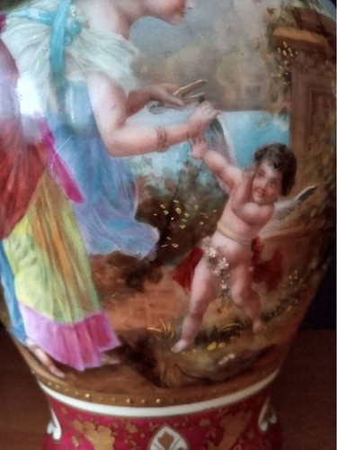Vaso statuina vienna - , reale