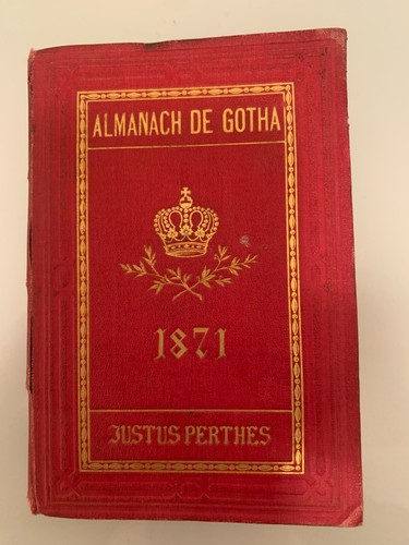 Almanach gotha 1871 - de,