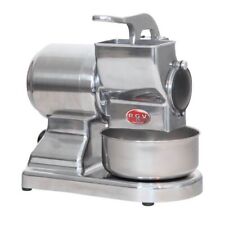 Grattugia elettrica  professionale RGV 450W argento GRP 8 MICRO INT DI SICUREZZA