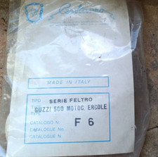 SERIE GUARNIZIONI MOTORE FELTRO MOTO GUZZI 500 cc. MOTOCARRO ERCOLE originali