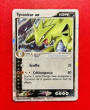 Lotto Carte Pokemon Tyranitar Ex 17/17 Pop 1 Raro Ita