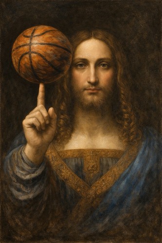 Vinci gesù salvator - salvator, mundi