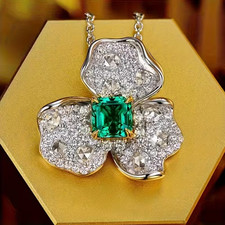 Collana fiori donna 💚