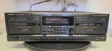 AIWA AD-WX929 DOPPIO REGISTRATORE CASSETTE DECK COMPLETO REVISIONATO PROOF