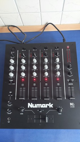 Numark mixer usb 4 - numark, m6