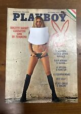 PLAYBOY BRIGITTE BARDOT RIVISTA SETTEMBRE 1974 Con Poster