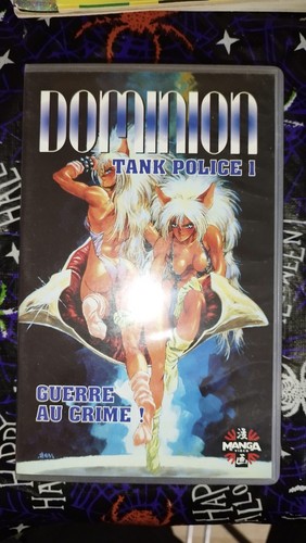 Vhs dominion tank police - vhs,