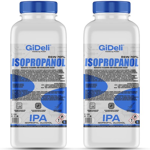 Isopropanolo x 1 litro - 70%,