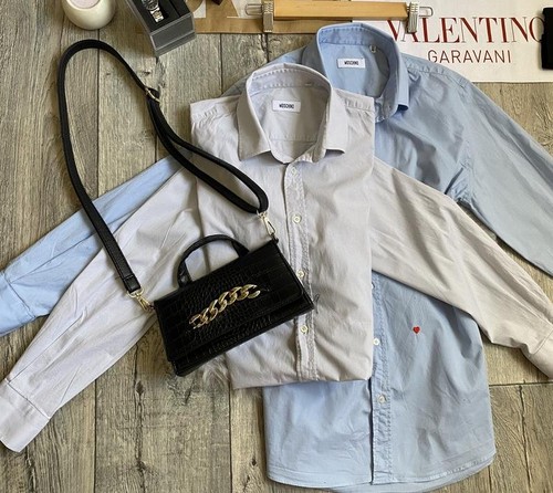 Camicia donna moschino grigio - moschino,