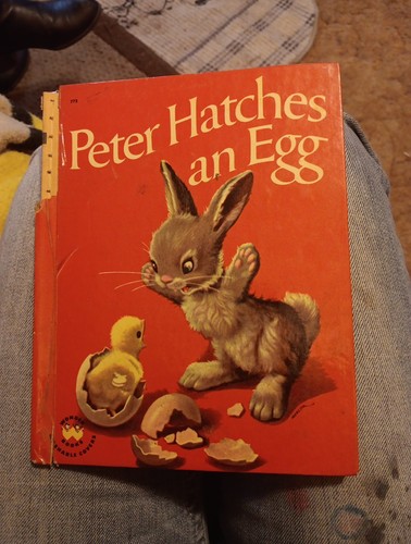 Peter hatches egg louise - hatches,
