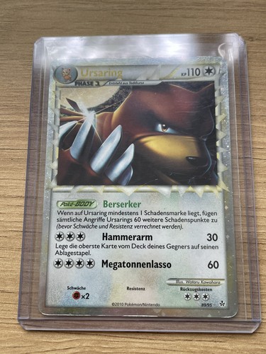 Carta pokemon ursaring prime - carta,