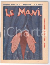 1936 MILANO - Pillole PINK - LE MANI - Pubblicazione pubblicitaria 23 pp.