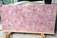 152cm x 76.2cm Quarzo Rosa Cristallo da Tavolo Forma Rettangolare Casa E Ufficio