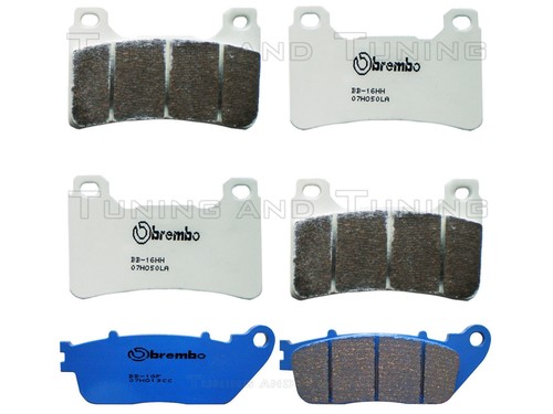 Pastiglie brembo anteriori - pastiglie,
