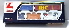 LIMA Hobby Line  HL 8002 HO/OO  Set 5 x Shipping Containers nuovo in scatola