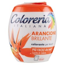 COLORERIA ITALIANA GREY TUTTO IN 1 COLORANTE TESSUTI ARANCIONE BRILLANTE 350 g