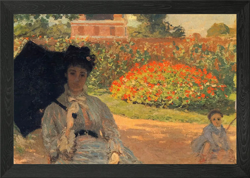 Quadro claude monet donna con - claude,