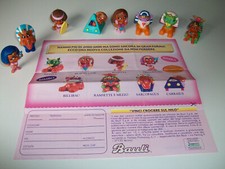 Serie completa sorpresine bauli i piramidosi con cartina