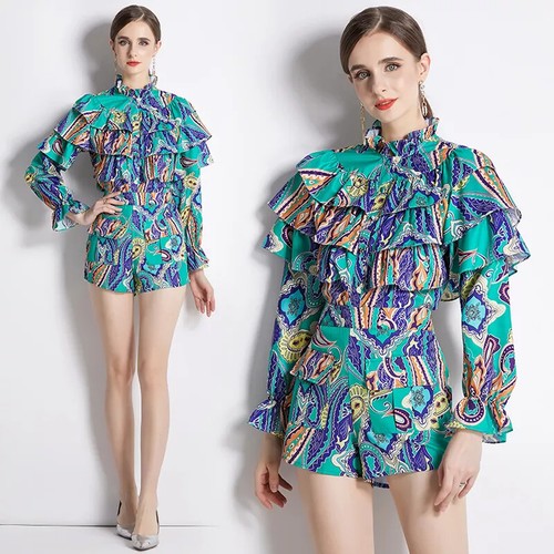 Tailleur completo donna stampa - completo,