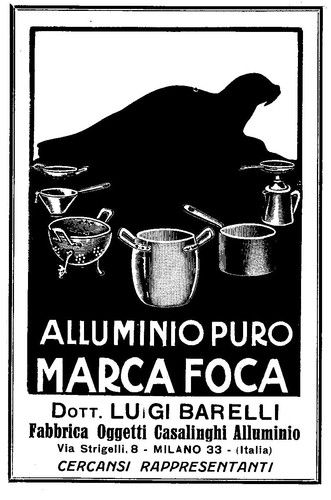 Pubblicita 1925 alluminio - pubblicita',