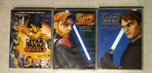 Lotto dvd star wars the - the, clone