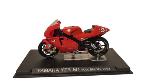 Modellino moto corsa yamaha - da,