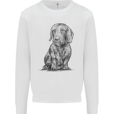 Un Cane Bassotto Bambini Felpa
