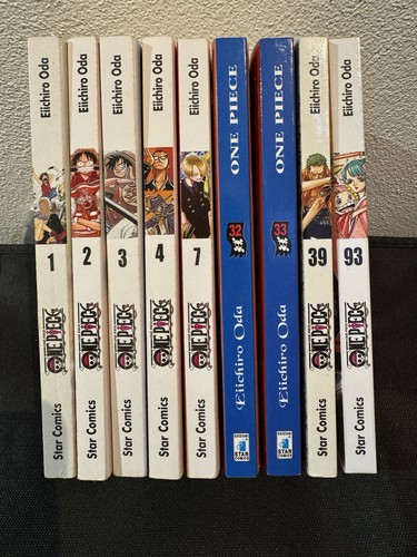 Set fumetti manga one - manga, piece