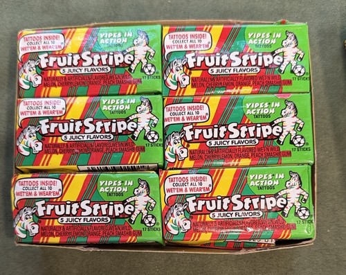 Fruit stripe chewing gum - fruit,