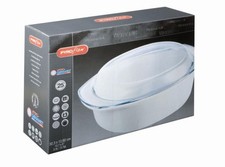 Pirofila in vetroceramica con coperchio 32,3x12,92 cm  PYROflam