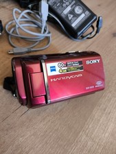Sony Handycam DCR-SX30E 60x Zoom Digital Video Camera 4GB Red Carl Zeiss Tech
