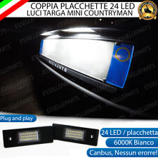 PLACCHETTE A LED LUCI TARGA 24