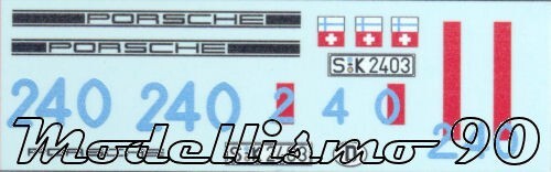 Decal porsche 911 240 - porsche,