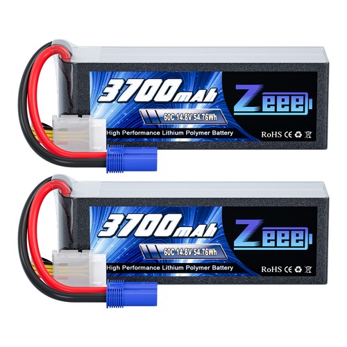 Zeee 3700mah batteria - 2x,