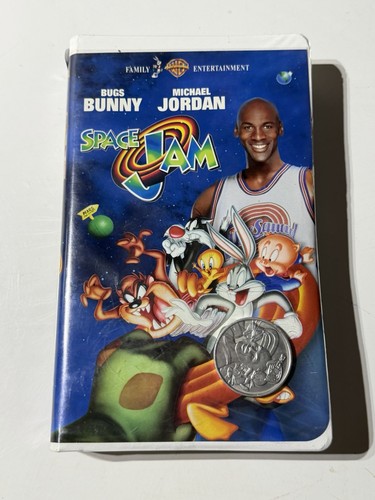 Space jam vhs 1997 michael - vhs,