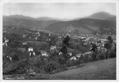 Cartolina busalla villini - cartolina,