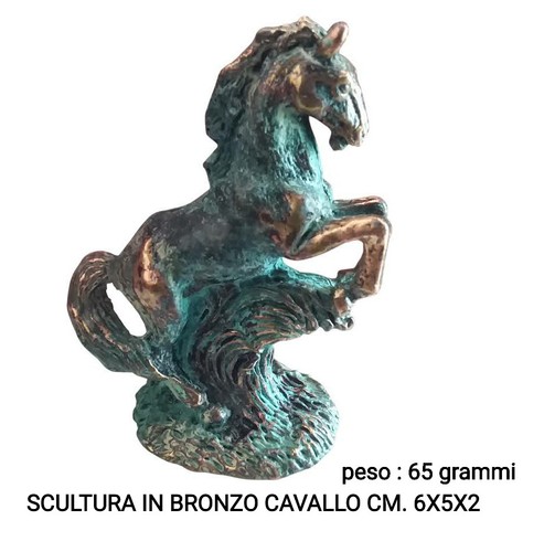 Scultura statuina bronzo - scultura,