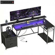 HOMCOM Scrivania Gaming