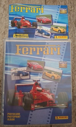Album panini ferrari photocard - panini,