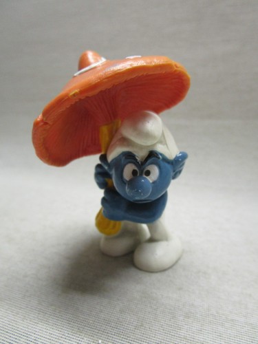 226 puffo con fungo ombrello - fungo,