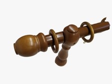 Bastoni per tende in legno con
