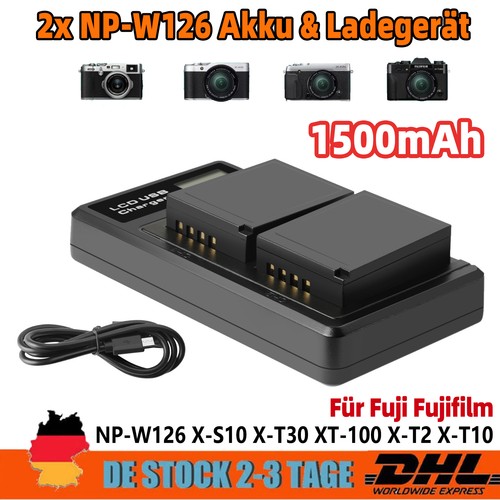 W126 batteria e - 2x, np-
