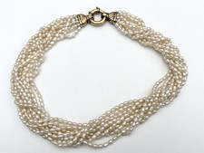 Collana 10 Fili Perle di Fiume