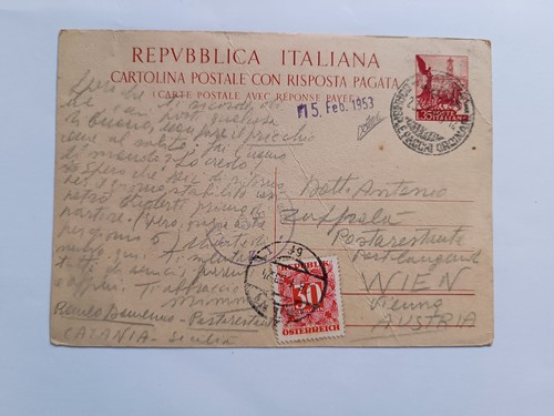 1943 repubblica cartolina - repubblica,