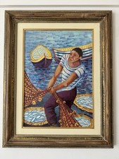 Giuseppe Migneco.Olio su tela .Copia d’autore