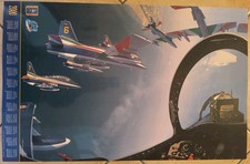 Splendido poster-calendario 2000 originale delle Frecce Tricolori_82 x 53