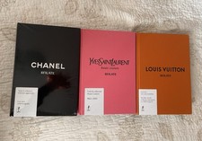 libri sfilate YSL, Chanel